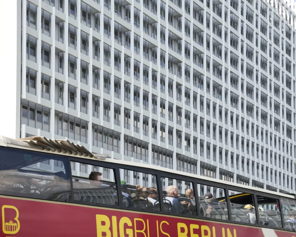 Pressehaus am Alexanderplatz high-rise with restored facade by GMP Architects Berlin
